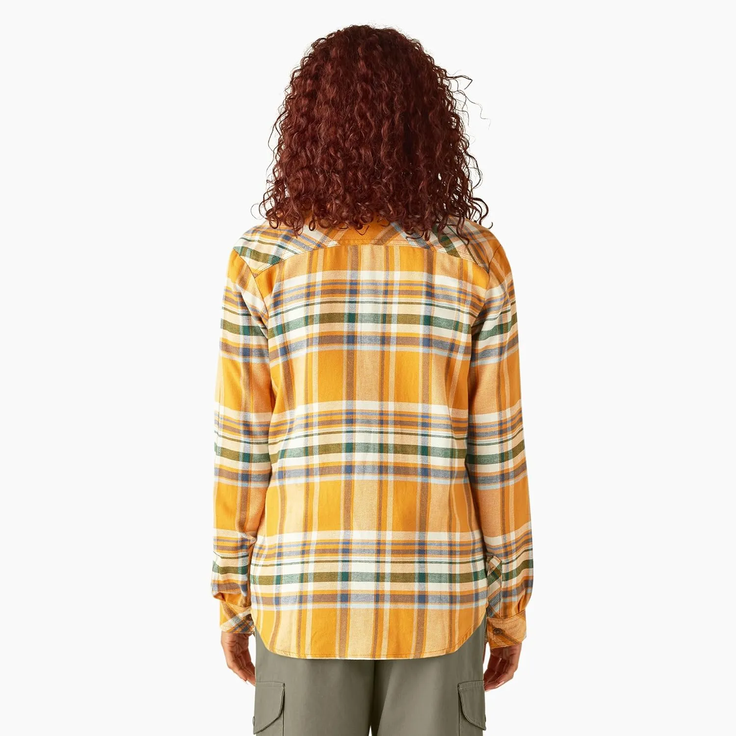 Dickies Womens L/S Plaid Shirt
