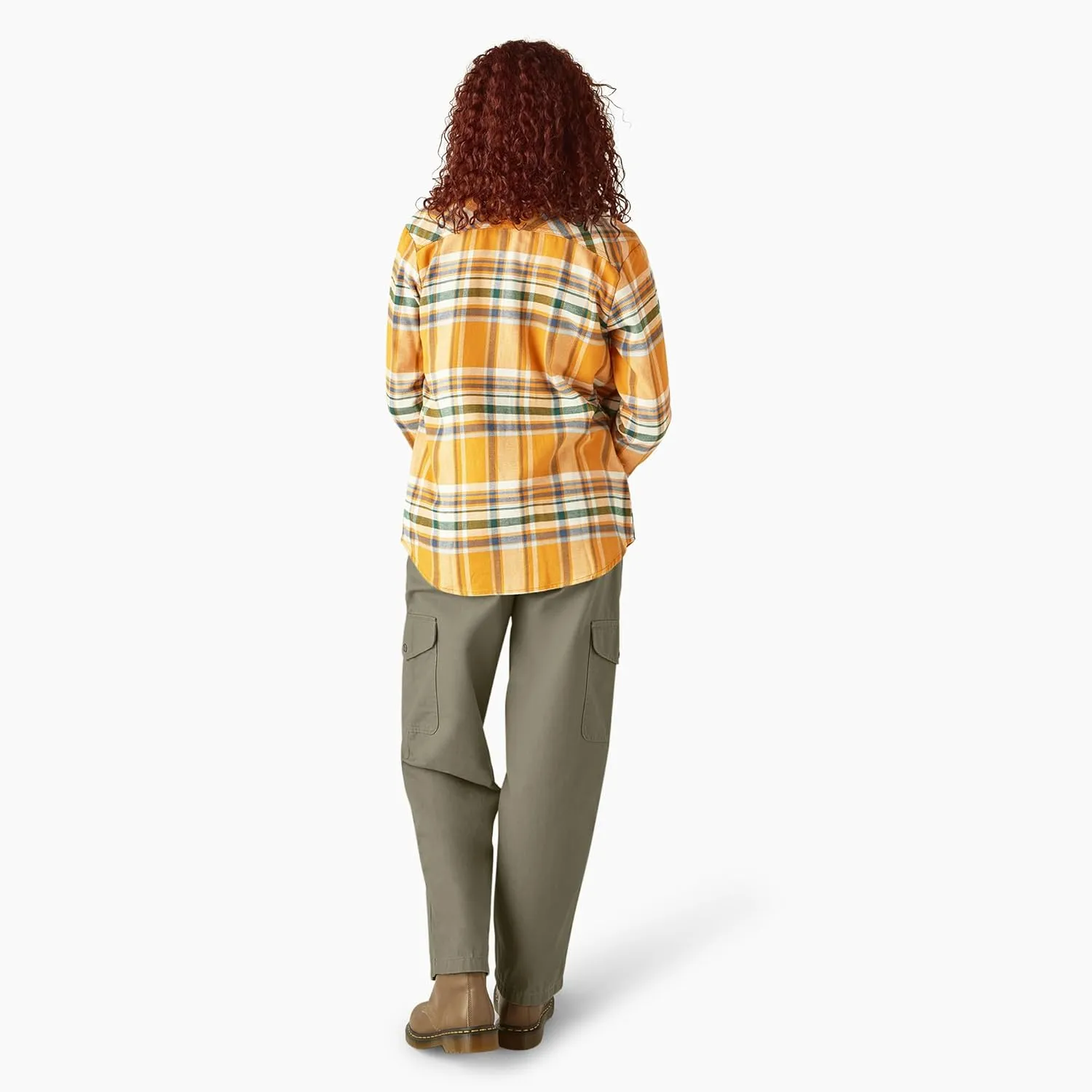 Dickies Womens L/S Plaid Shirt