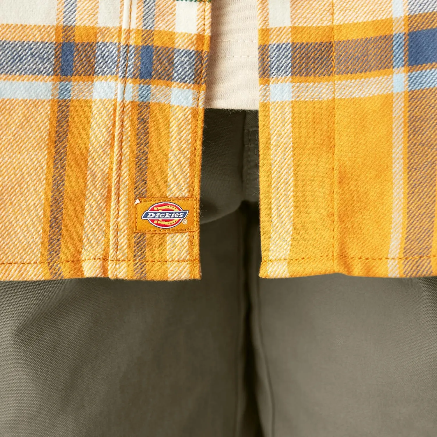 Dickies Womens L/S Plaid Shirt
