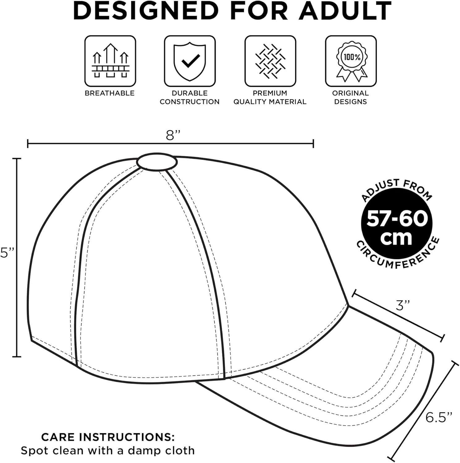 Disney Adult Baseball Cap, Toys Story, Alien Adjustable Dad Hat