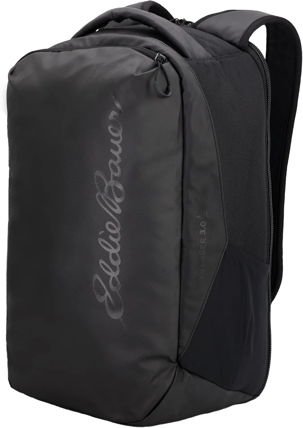 Eddie Bauer Voyager Backpack-Travel | Laptop Water-Resistant | Commuter | Work Bag | Daypack, Black, 30L