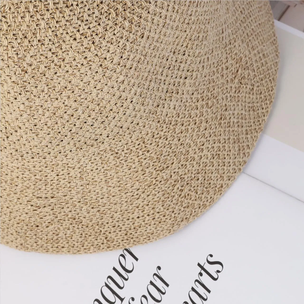 Eigso Mesh Woven Bucket Hat for Women Men Womens Fashion Outdoor Fisherman Cap for Woman Man