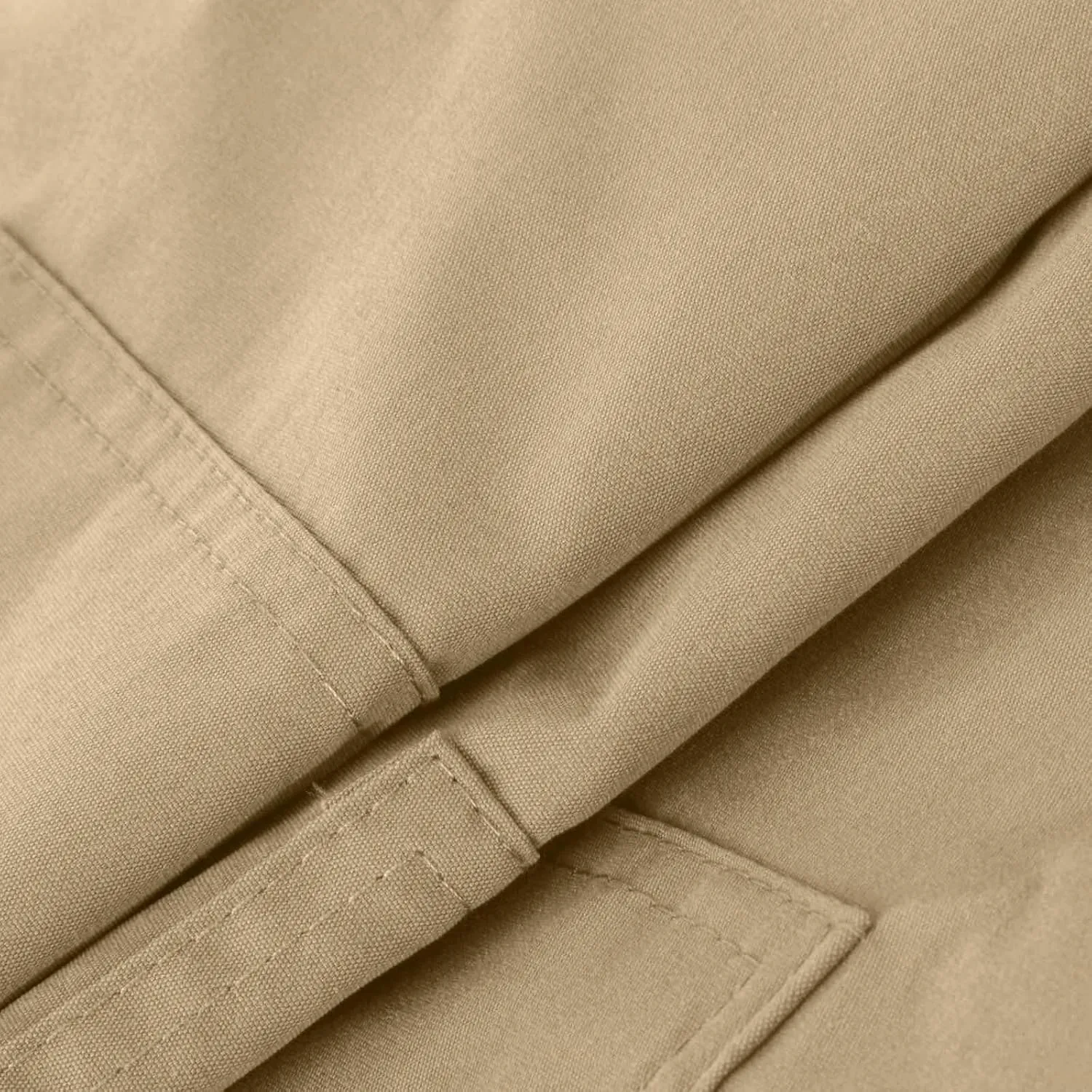 Elastic Waist Cargo Shorts for Men Drawstring Button Down Bermuda Shorts Multi Pockets Workout Sport Outdoor Pants