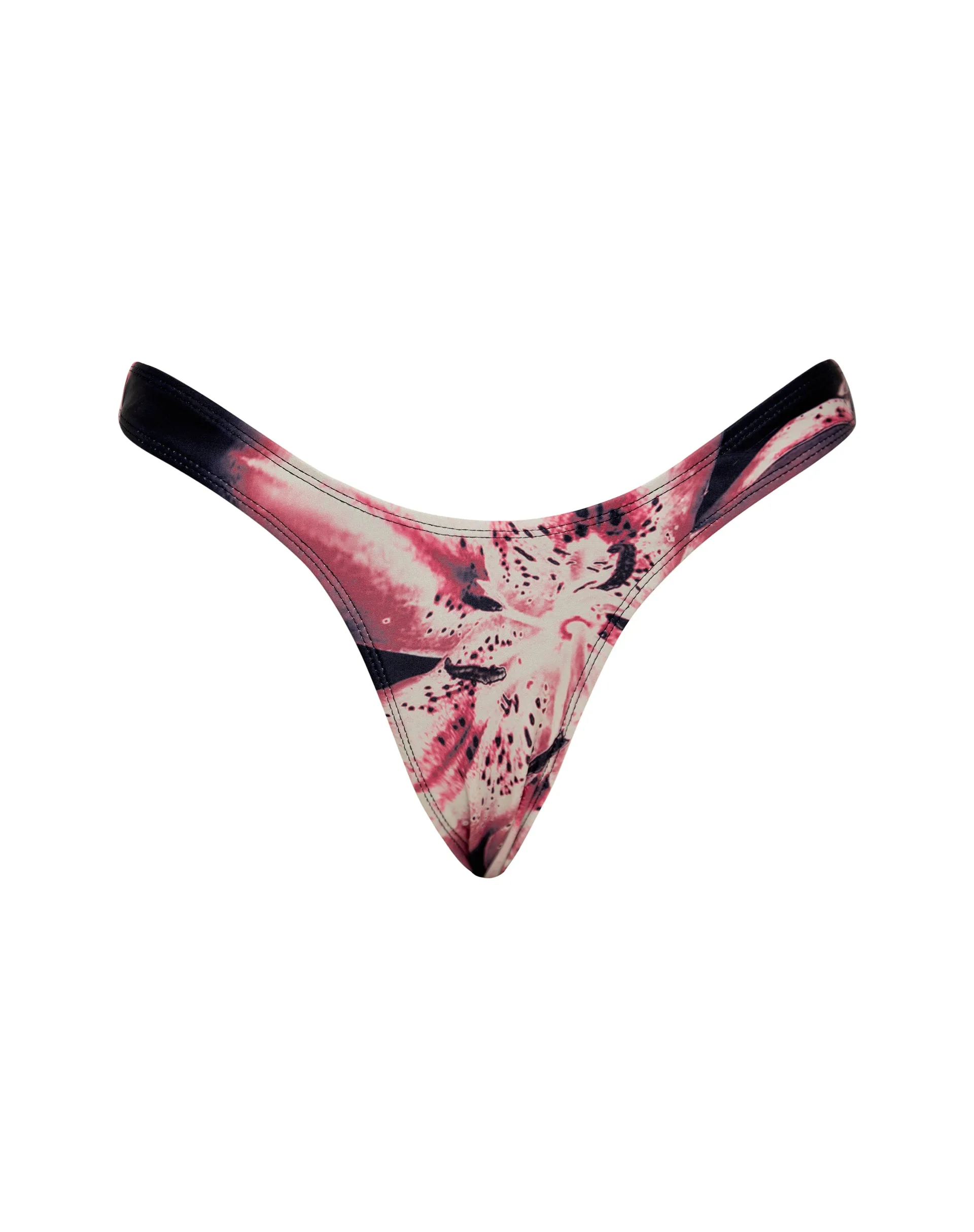 Farida Bikini Bottom in Lily Bloom