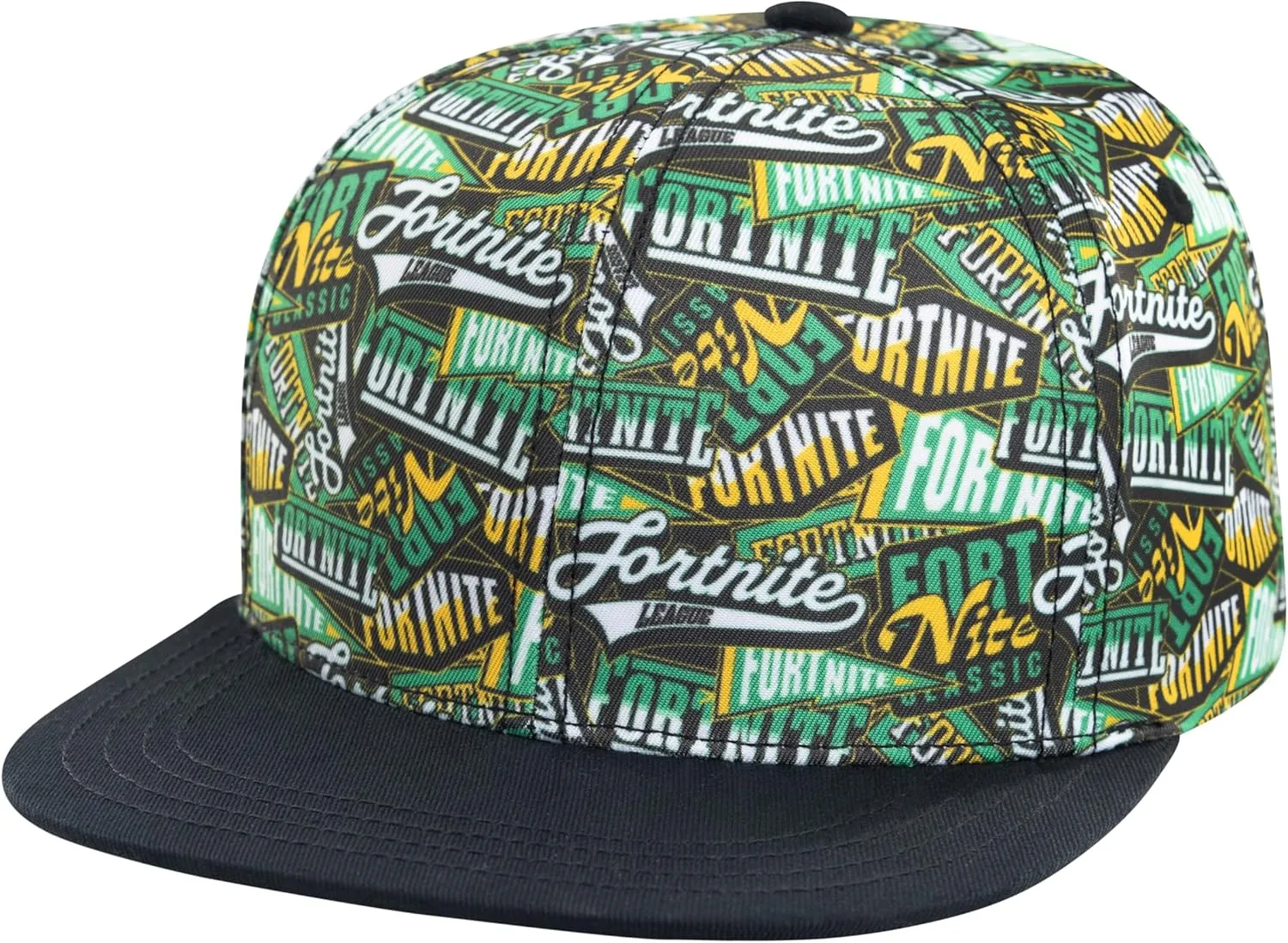 FORTNITE Baseball Cap for Boys, Quality Made Boys Hat and Fitted Cap, Flatbrim Baseball Hat with Sleek Design