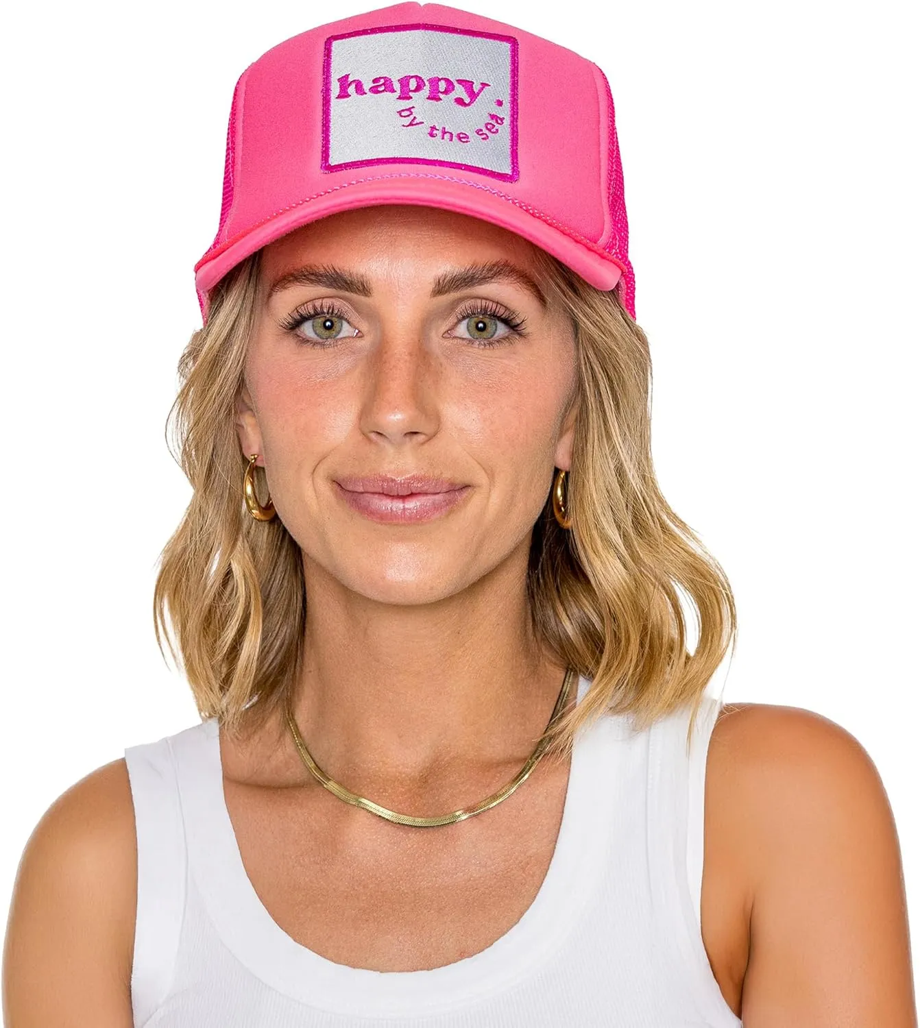 Friday Feelin' Trucker Hat Women Baseball Cap Western Adjustable American Trucker Hats Fitted Mom Cap All Occasion- One Size