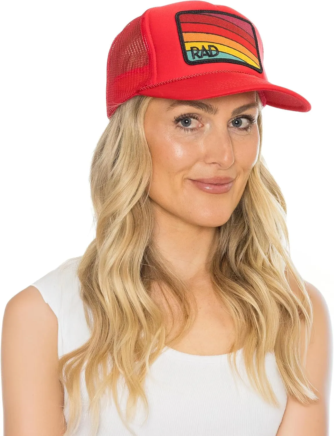Friday Feelin' Trucker Hat Women Men Baseball Caps American Baseball Hats Womens USA Trucker Hats All Season - One Size