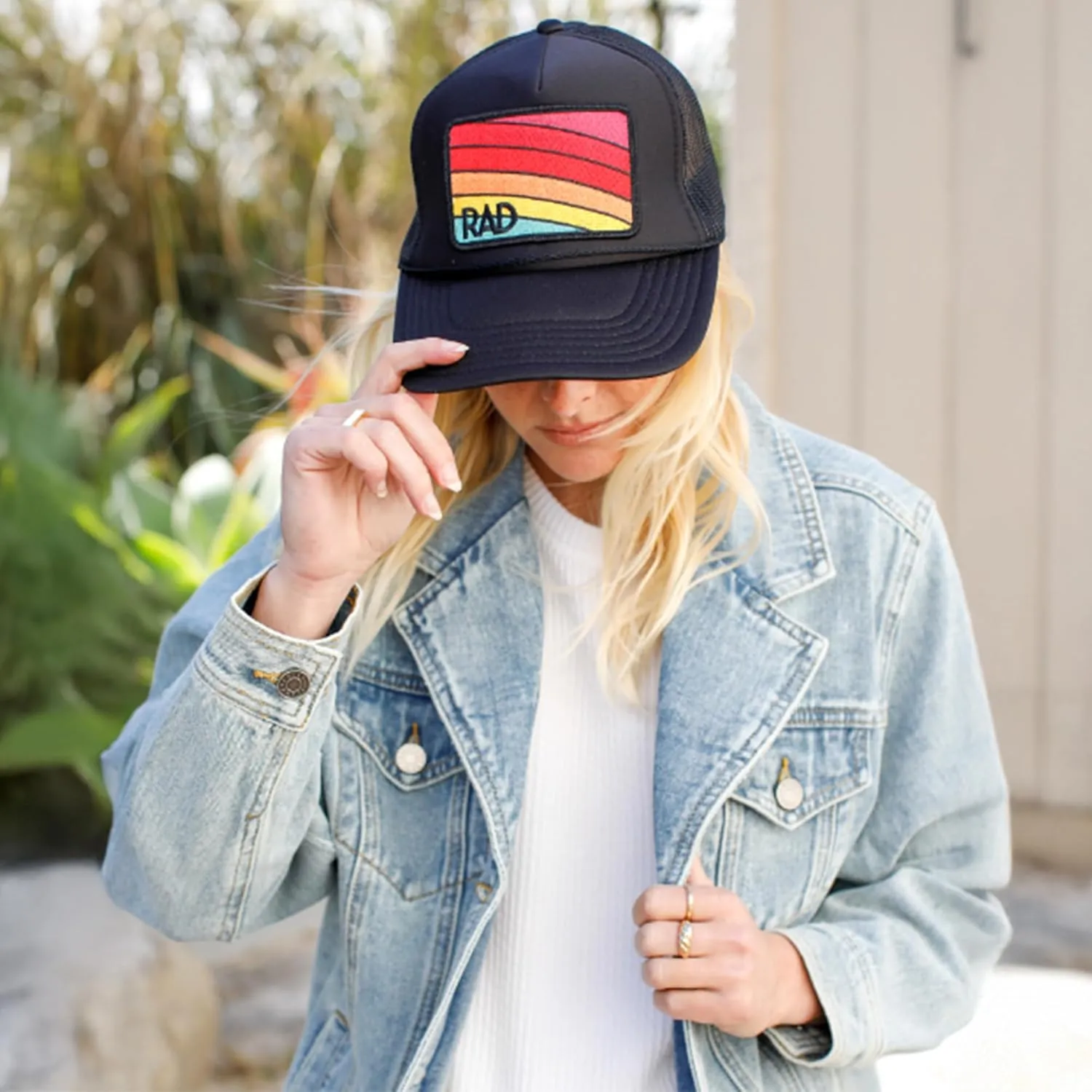 Friday Feelin' Trucker Hat Women Men Baseball Caps American Baseball Hats Womens USA Trucker Hats All Season - One Size