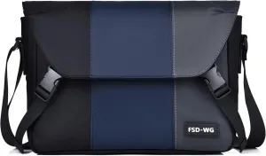 FSD.WG messenger bag office briefcase travel bag water resistant shoulder bag satchel for Men