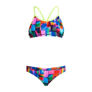 Funkita Girls Racerback Two Piece FS02G - Patch Panels