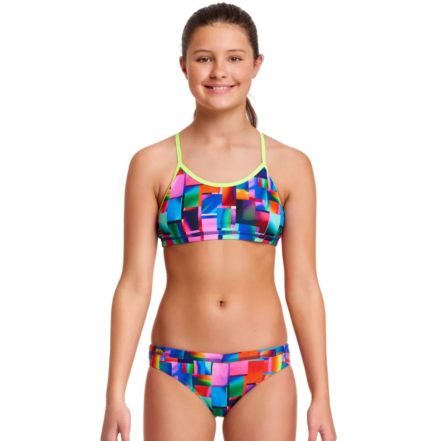 Funkita Girls Racerback Two Piece FS02G - Patch Panels