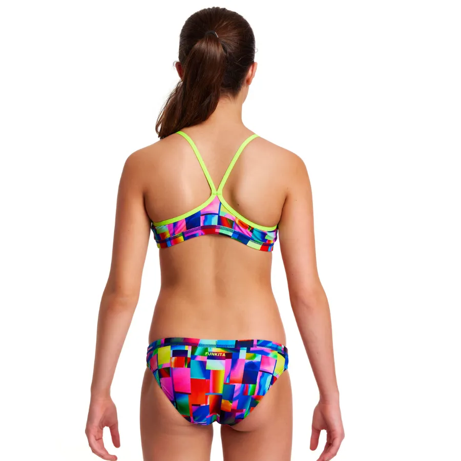 Funkita Girls Racerback Two Piece FS02G - Patch Panels