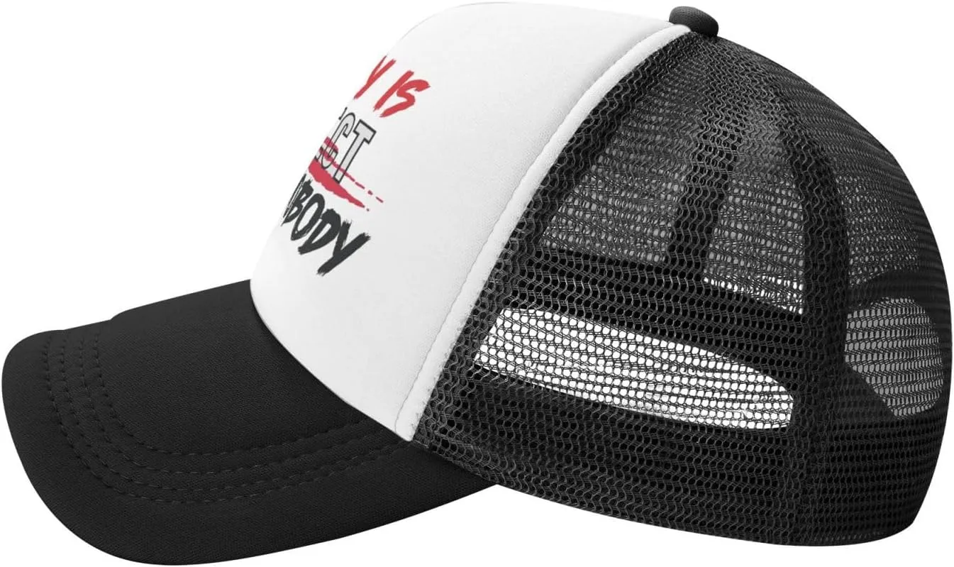 Funny Trucker Hat You Look Like I Need A Beer for Women and Men Baseball Cap Breathable Mesh Black