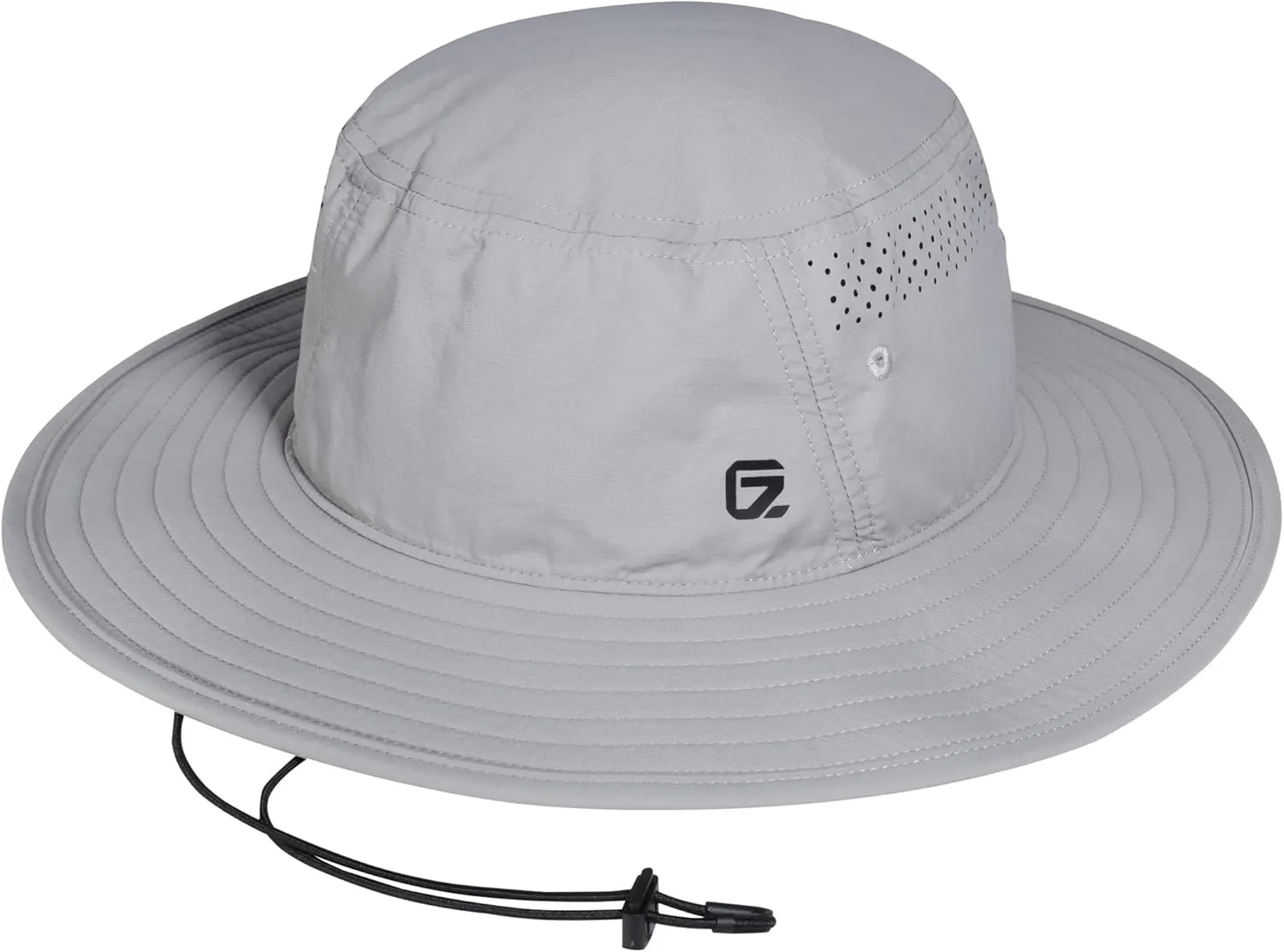 GADIEMKENSD UPF 50  UV Protection Bucket Hat with Windproof Strap, Breathable & Quick-Dry Sun Hat for Fishing Hiking Outdoor