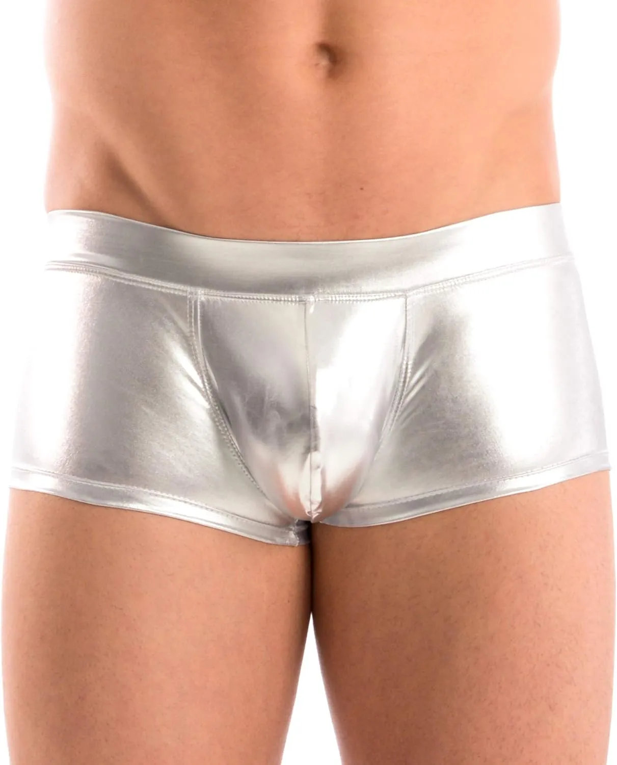 Gary Majdell Sport Mens New Solid Hot Body Boxer Swimsuit