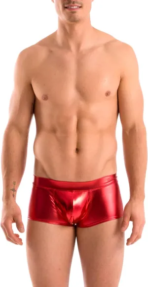 Gary Majdell Sport Mens New Solid Hot Body Boxer Swimsuit