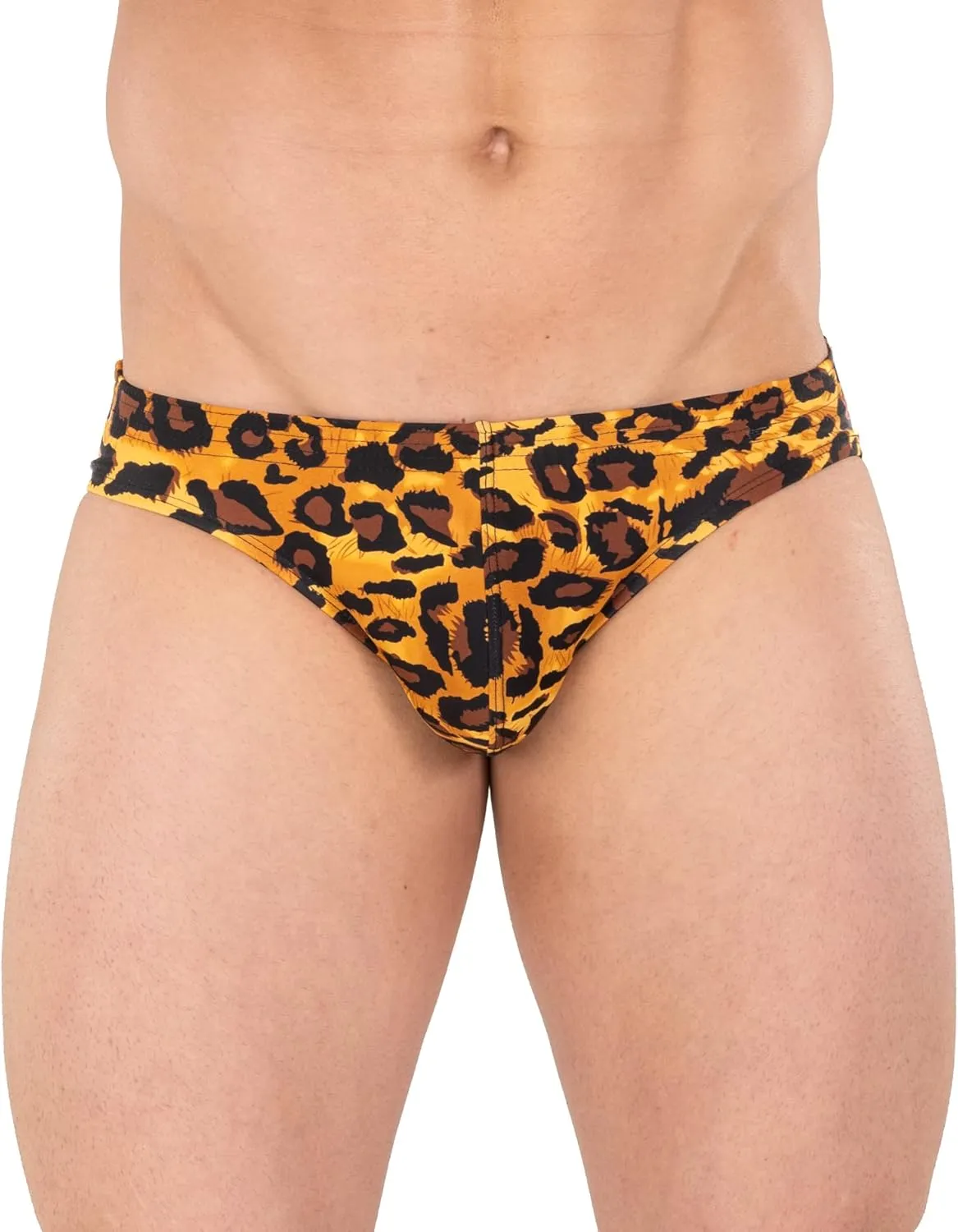 Gary Majdell Sport Mens Print Contour Pouch Bikini Swimsuit