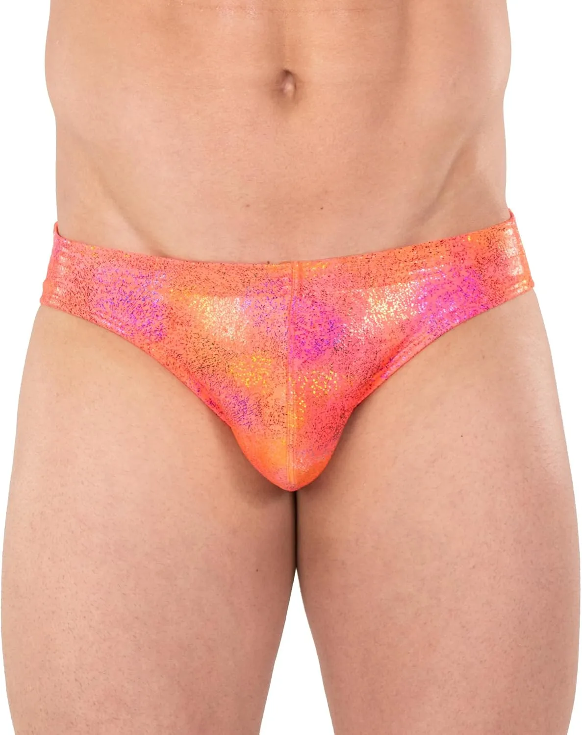 Gary Majdell Sport Mens Print Contour Pouch Bikini Swimsuit