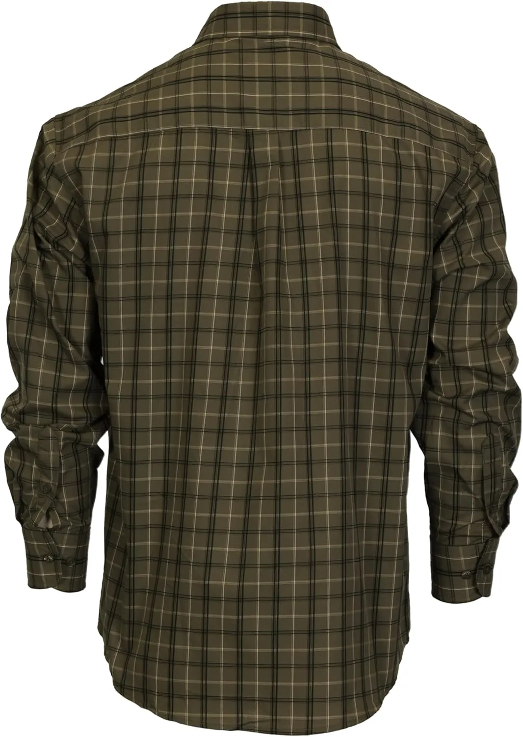 Gioberti Men's Long Sleeve Plaid Shirt