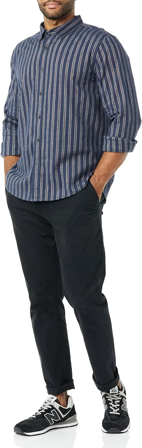 Goodthreads Men's Slim-Fit Long-Sleeve Stretch Oxford