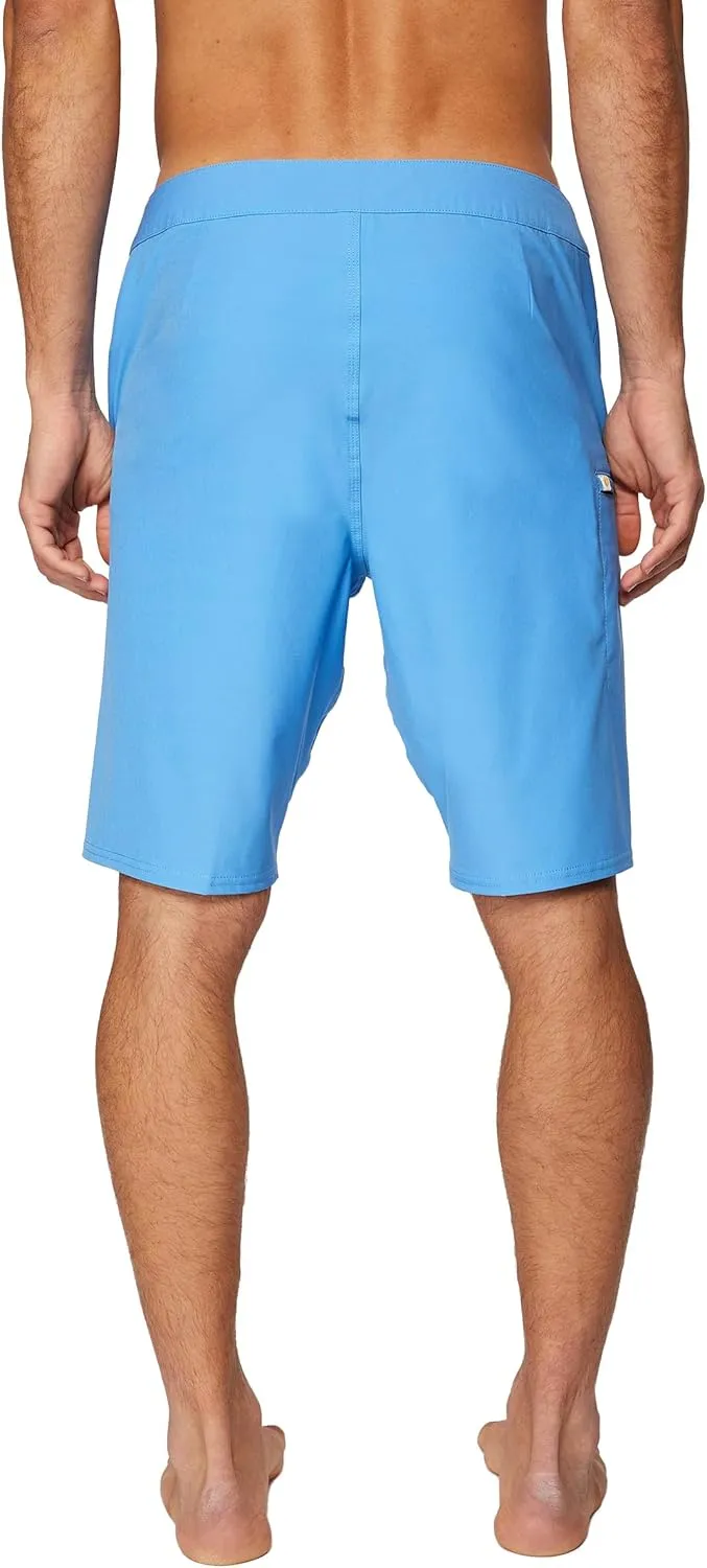 Hang Ten Mens 20 Inch Boardshorts - Men's Swim Trunks with Quick Dry Stretch Fabric and Pockets