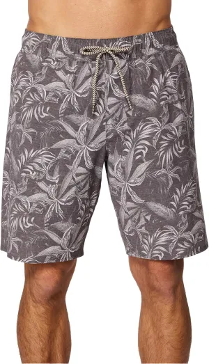 Hang Ten Mens 21 Inch Boardshorts - Men's Swim Trunks with Quick Dry Stretch Fabric and Pockets