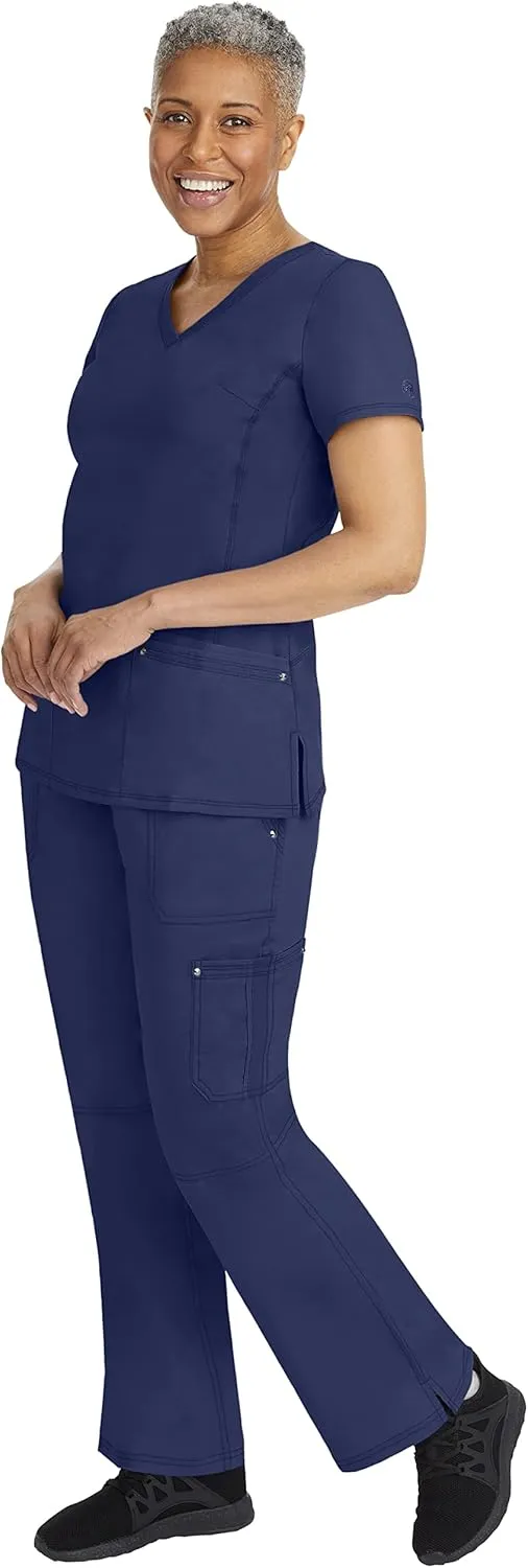 Healing Hands Women's Scrub Pant Tori Cargo Bottoms with 5 Pockets and 2-Way Stretch Fabric 9133