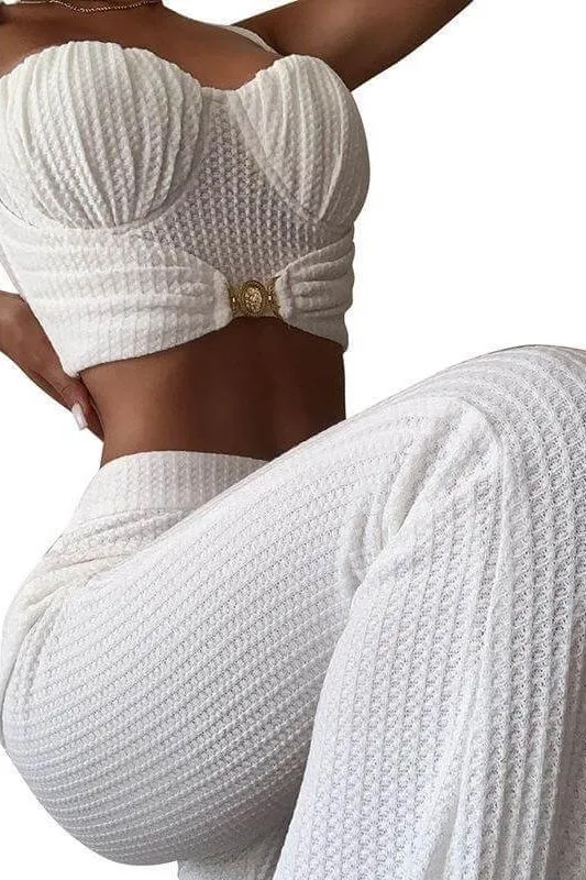 High Waist Hip-wrapped Casual Suit