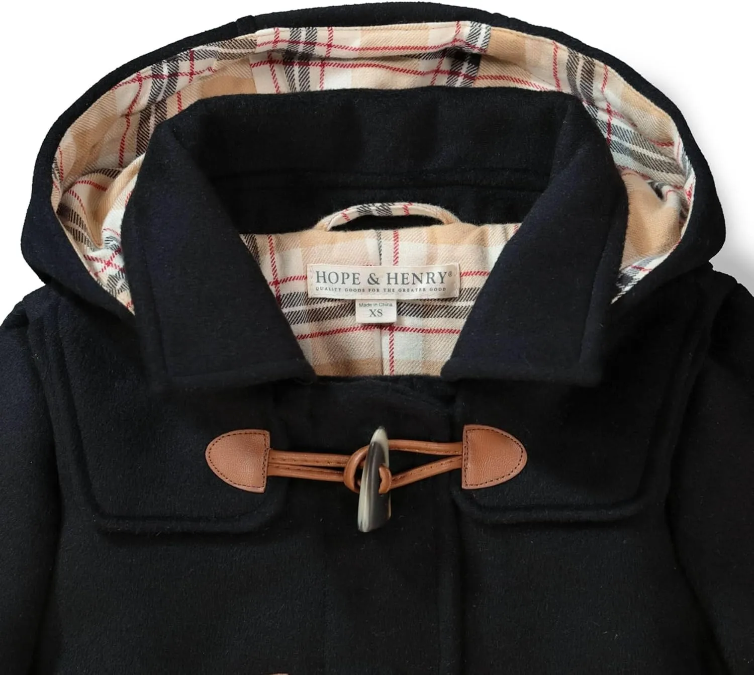 Hope & Henry Unisex Kids Toggle Duffle Coat