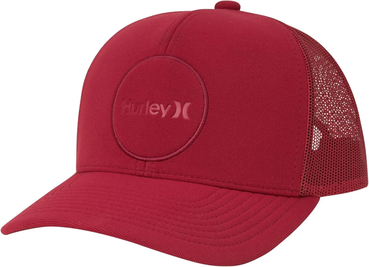 Hurley Mens Offshore Trucker Hat - Curved Brim Mesh Baseball Cap and Hats for Men with Adjustable Snapback Closure