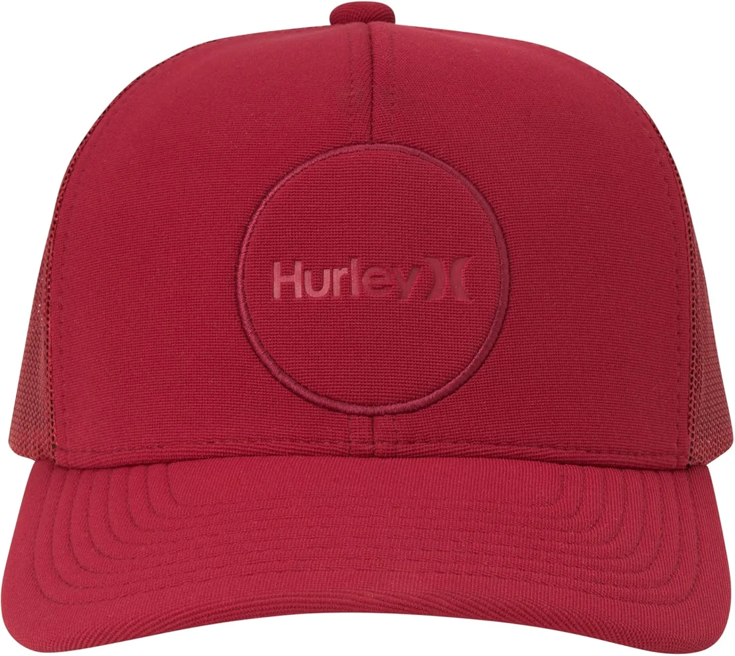 Hurley Mens Offshore Trucker Hat - Curved Brim Mesh Baseball Cap and Hats for Men with Adjustable Snapback Closure