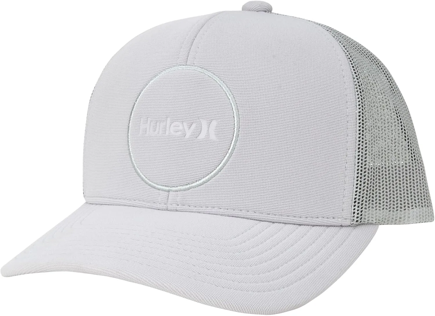 Hurley Mens Offshore Trucker Hat - Curved Brim Mesh Baseball Cap and Hats for Men with Adjustable Snapback Closure