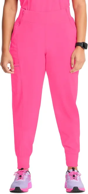 Infinity Women's Scrub Jogger Pants Mid Rise Bottoms with 5 Pockets, Moisture Wicking & 360 Stretch Fabric - CK110A