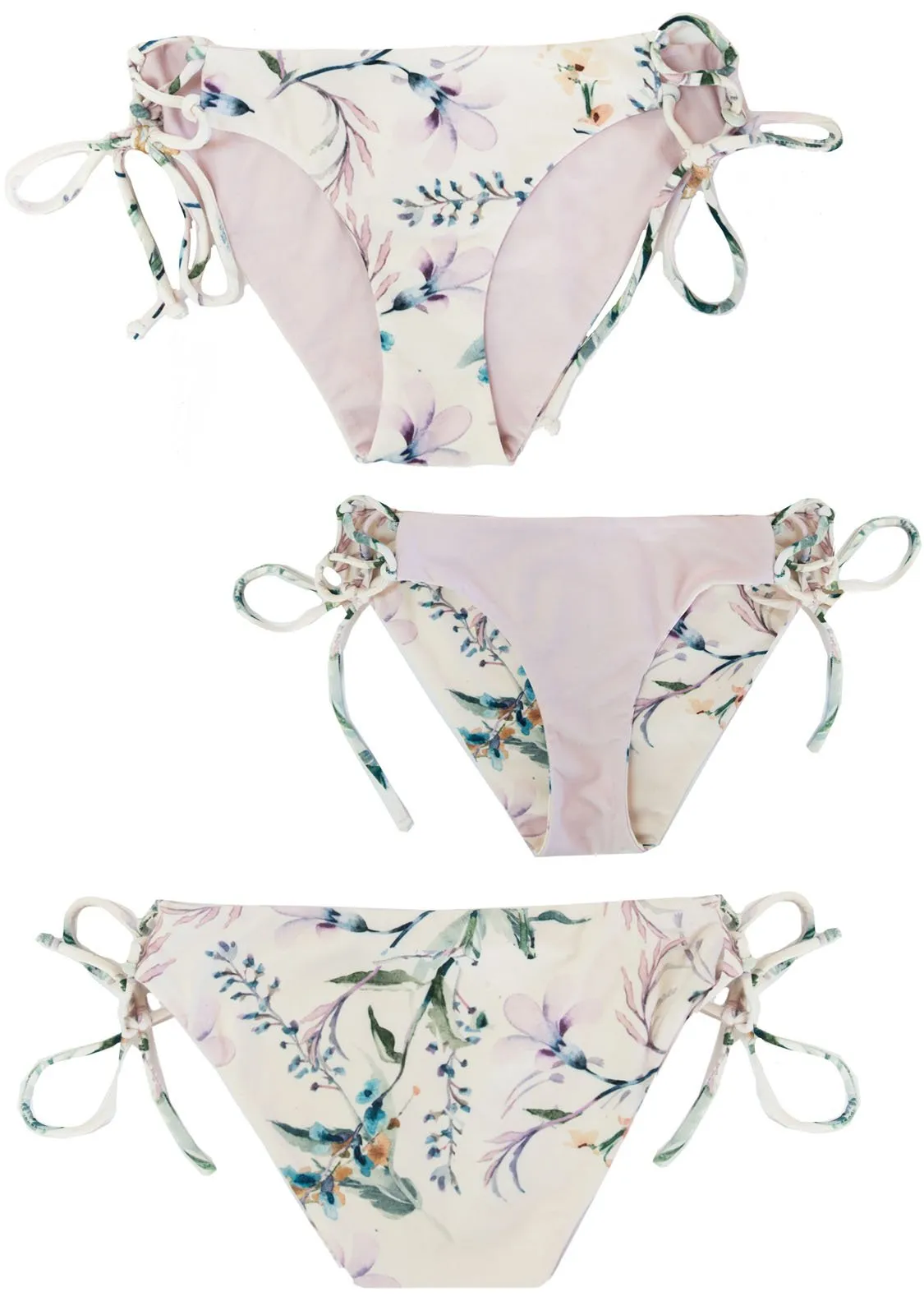 ISLA CORSICA - Reversible BOTTOMS w/Side Ties