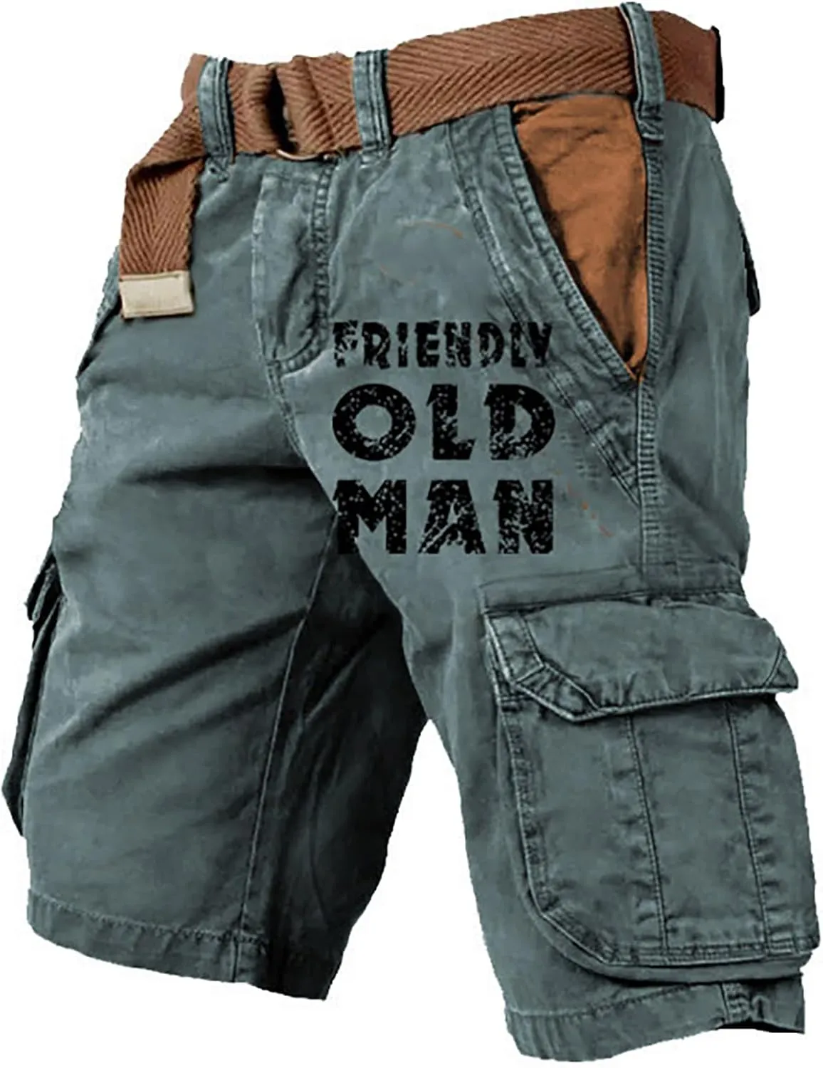 Jogging Men Cargo Pants Men Slim Fit Tracksuit Men's Elastic Waist Pants Men's Cargo Pants Long Casual Jogging Pants