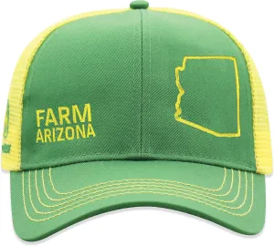 John Deere Farm State Pride Contrast Mesh Back Core Baseball Cap