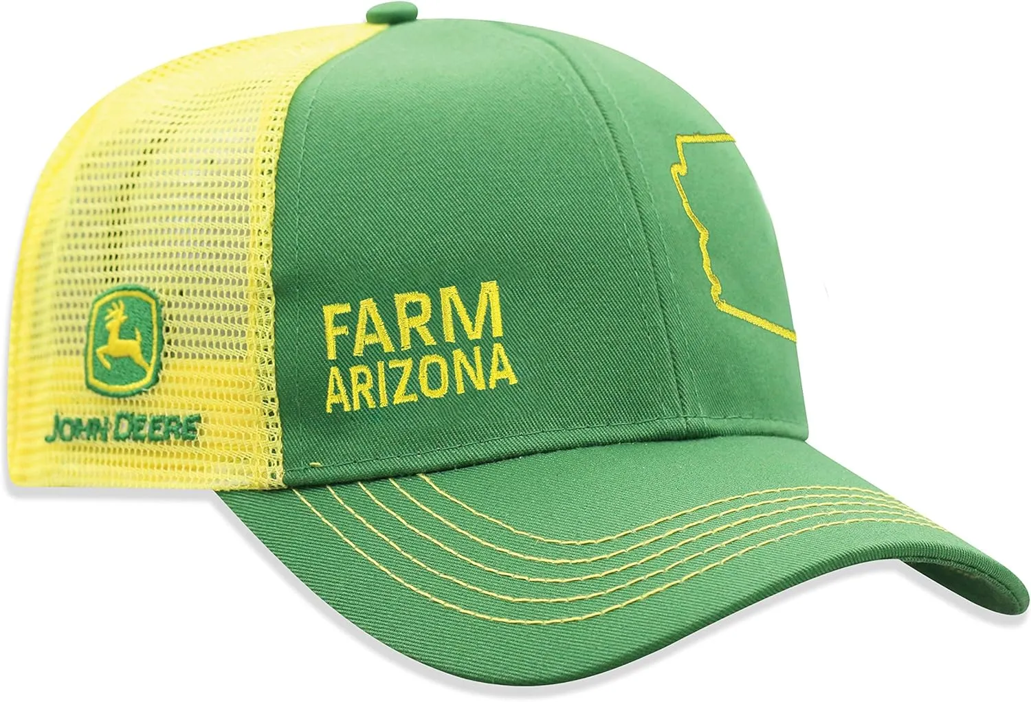 John Deere Farm State Pride Contrast Mesh Back Core Baseball Cap