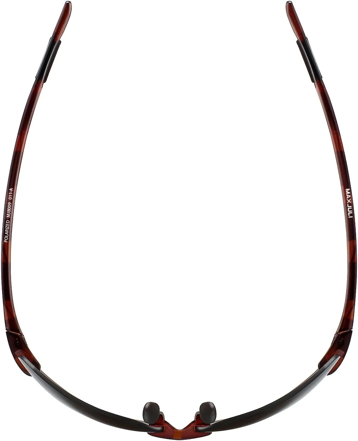 JULI Sports Sunglasses for Men Women Tr90 Rimless Frame for Running Fishing Golf Surf Driving MJ8009