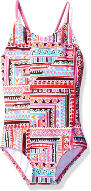 Kanu Surf Girls' Melody Beach Sport one Piece Swimsuit