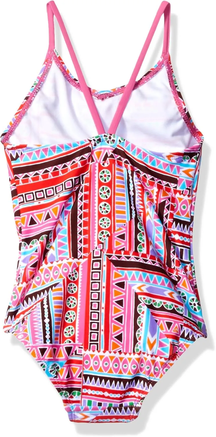 Kanu Surf Girls' Melody Beach Sport one Piece Swimsuit