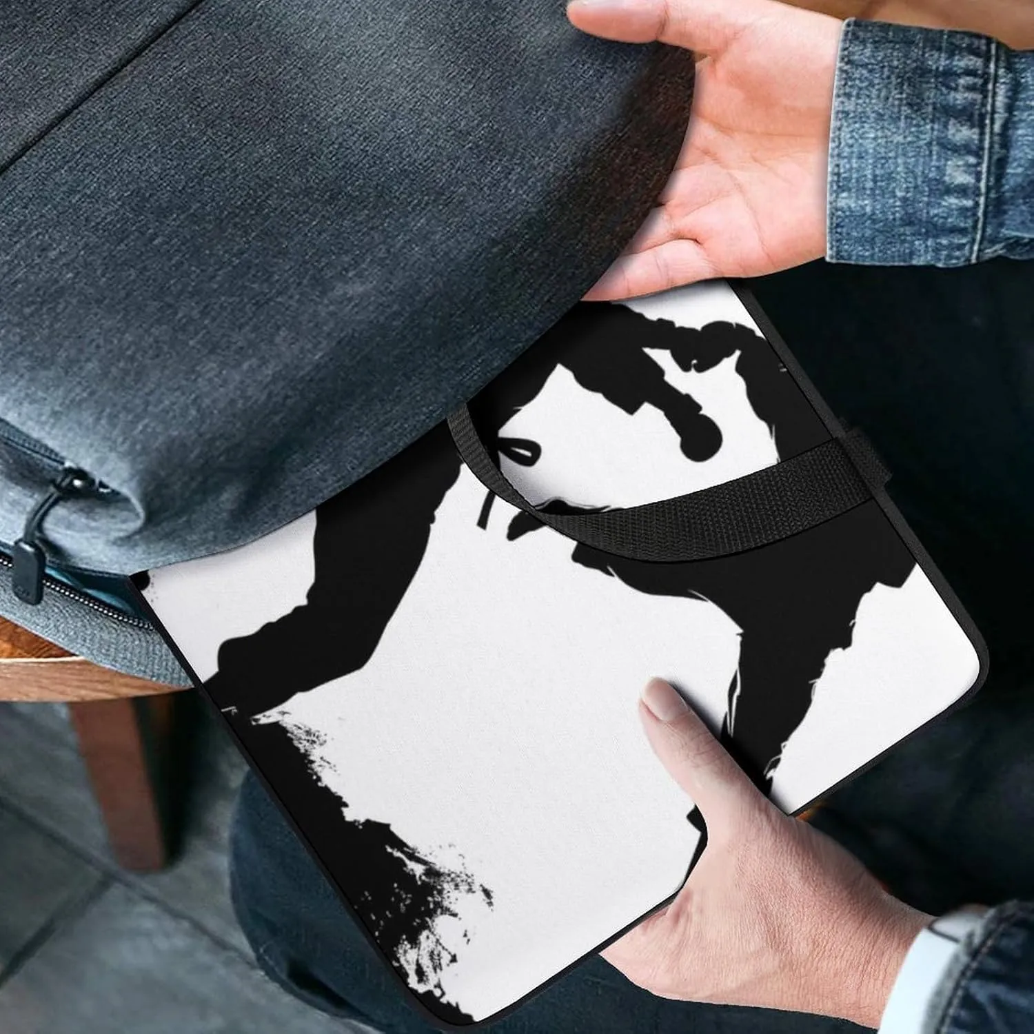 Kickboxing Laptop Bag Durable Laptop Sleeve Water-Resistant Notebook Bag for Computer Or Tablet