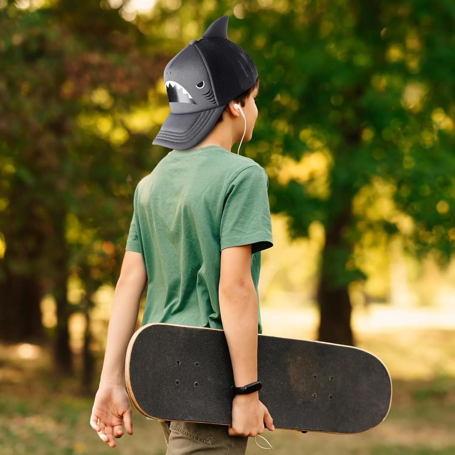 Kids Baseball Cap,3D Design Breathable Sun Protection Adjustable Boys Girls for Aged 3-8 Years Young Children