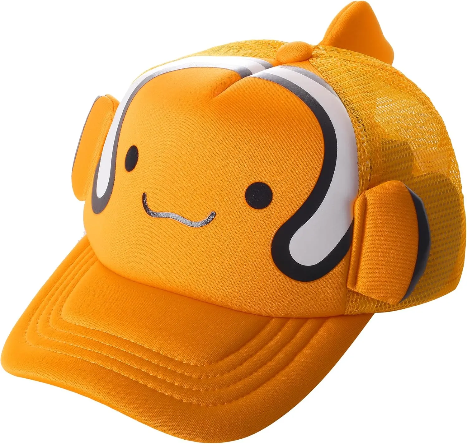 Kids Baseball Cap,3D Design Breathable Sun Protection Adjustable Boys Girls for Aged 3-8 Years Young Children