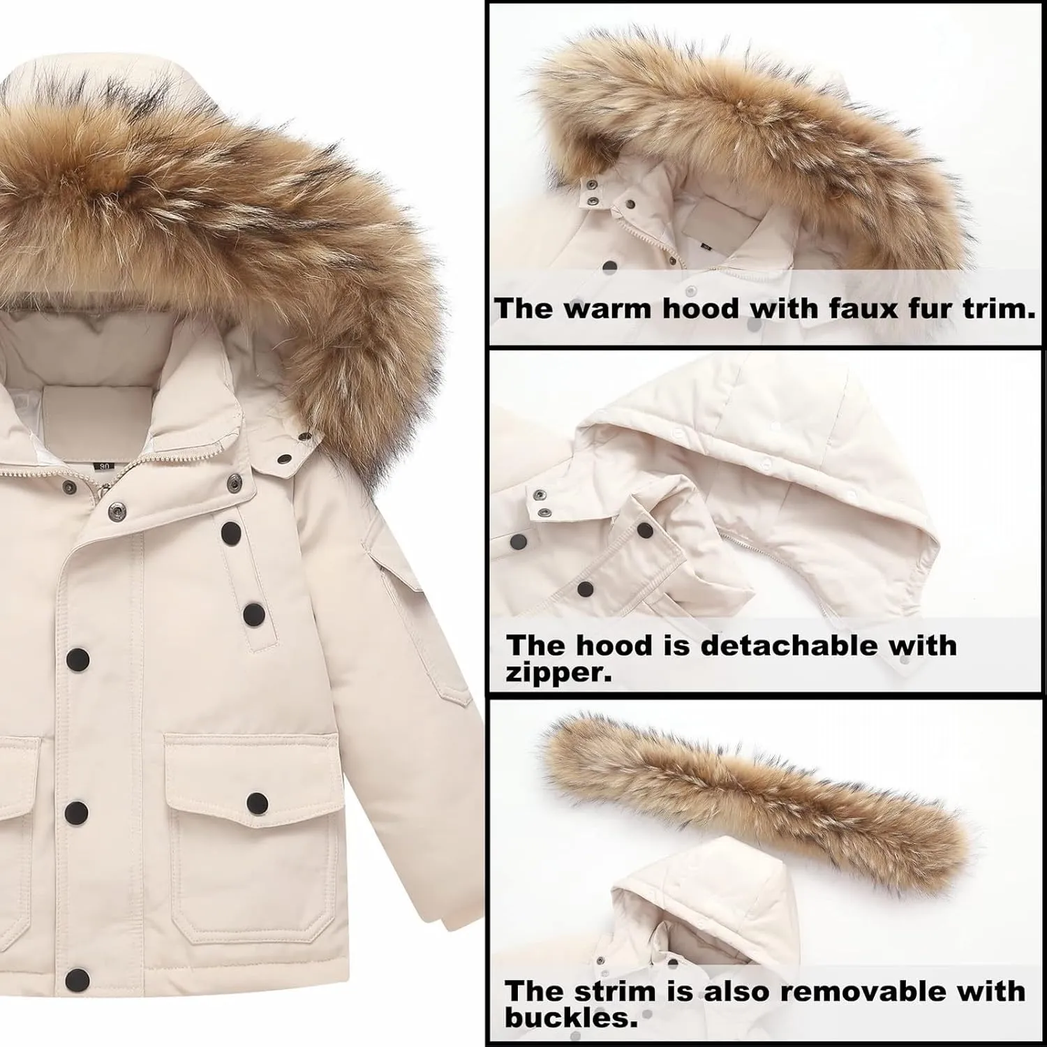 Kids Small Snow Pants Kids 2 Snowsuit Toddler Baby Boys Girls Winter Wear Down Jacket Ski Jacket & Snow Snow Slider Mat