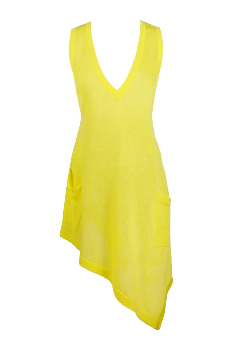 Knit Tank in Yellow