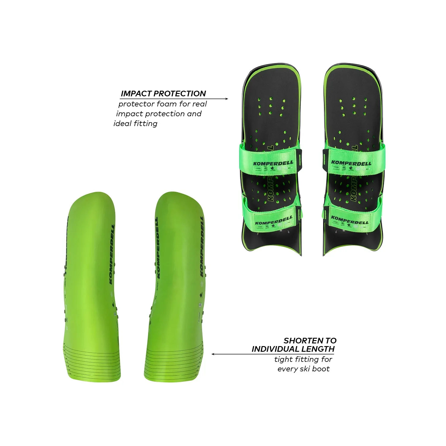 Komperdell Shin Guard Adult World Cup