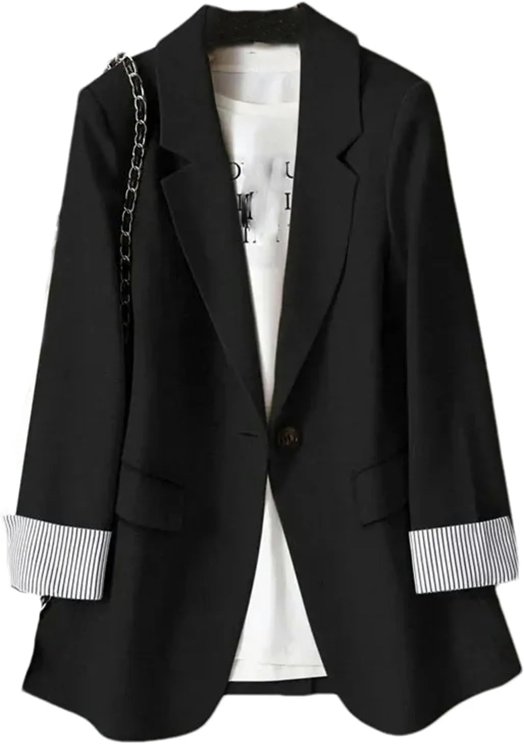 Ladies Long Sleeve Spring Casual Blazer Business Plaid Suits Women Work Office Blazer Women Jackets Coats