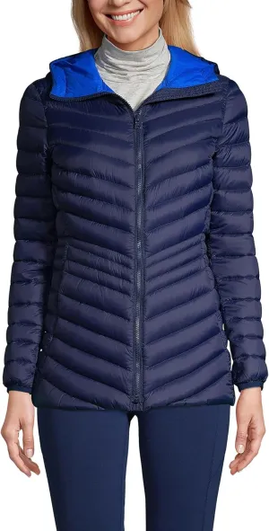 Lands' End Women's Ultralight Packable Down Jacket