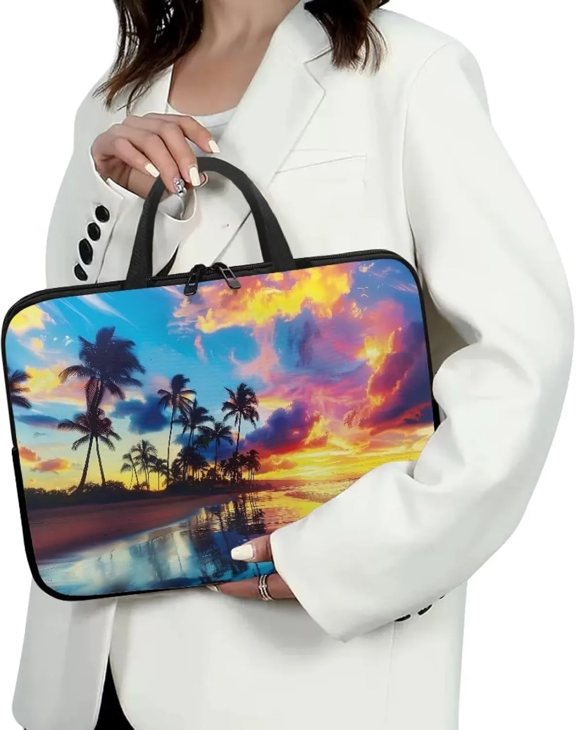 Laptop Backpack, Water Resistant Computer Bag Laptop Tote Bag, Shoulder Bag Casual Business Briefcase