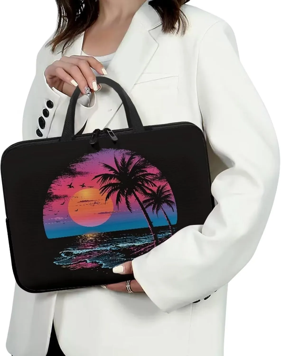Laptop Backpack, Water Resistant Computer Bag Laptop Tote Bag, Shoulder Bag Casual Business Briefcase
